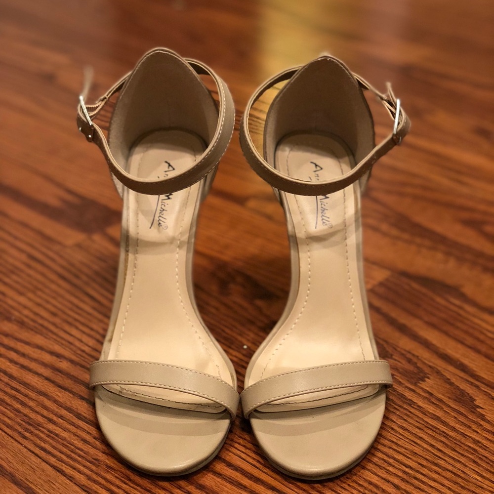 Nude Strappy Heel!